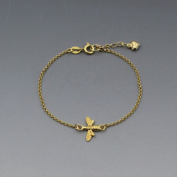 Bumblebee Gold Vermeil Bracelet UK